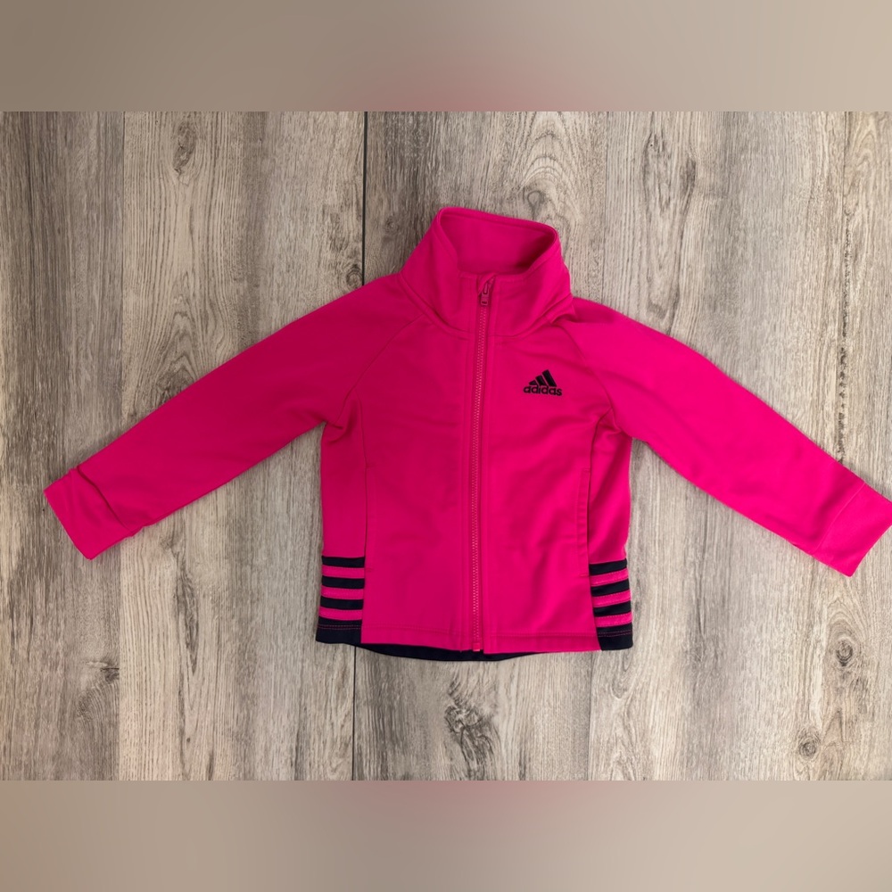 Adidas Kids Pink track Jacket